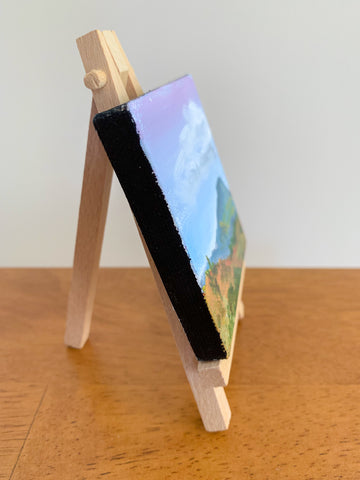 Taos New Mexico Landscape  - 3x3 Tiny Art - april bern photography