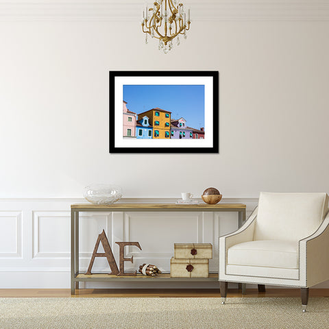 Travel Photography, Burano Buildings Fine Art Photography - april bern art & photography