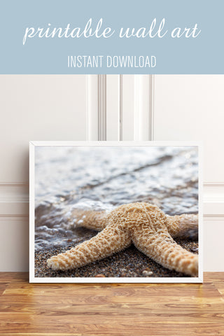 Printable Wall Art - Starfish Digital Print - april bern photography
