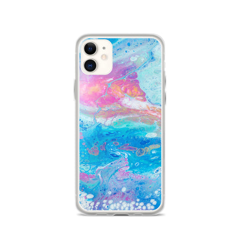Abstract Galaxy iPhone Case