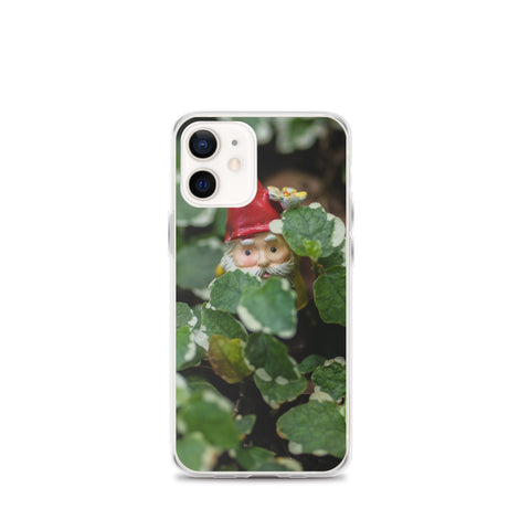 Peek-A-Boo Garden Gnome iPhone Case