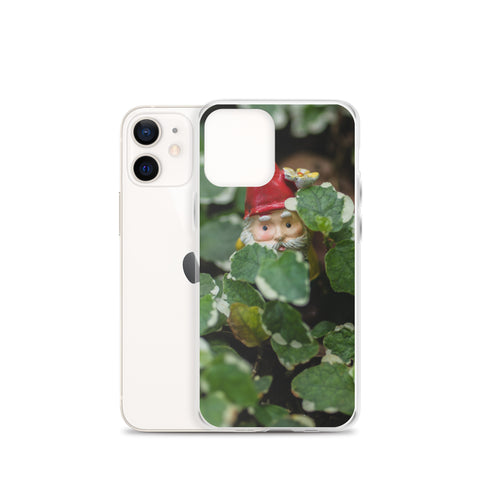 Peek-A-Boo Garden Gnome iPhone Case