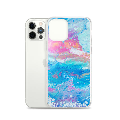 Abstract Galaxy iPhone Case