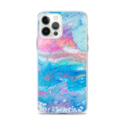 Abstract Galaxy iPhone Case