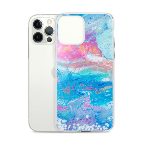 Abstract Galaxy iPhone Case