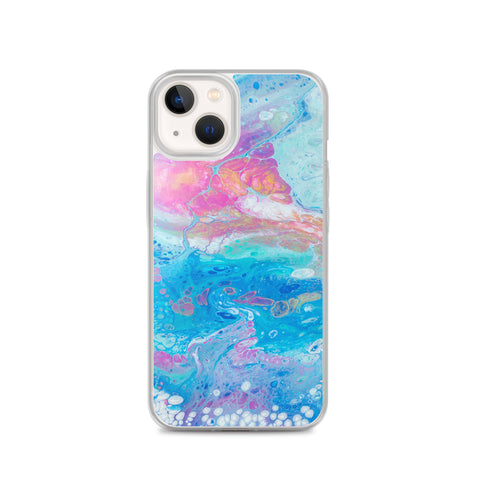 Abstract Galaxy iPhone Case