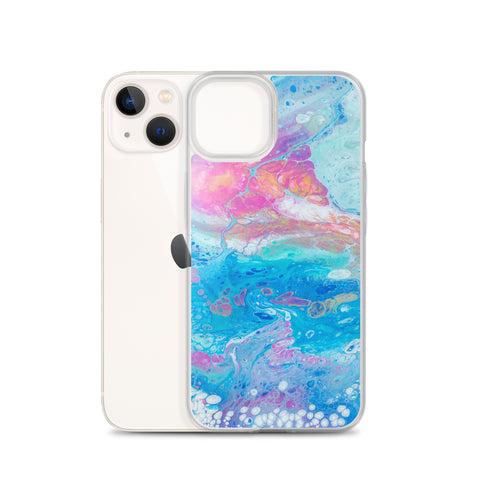 Abstract Galaxy iPhone Case