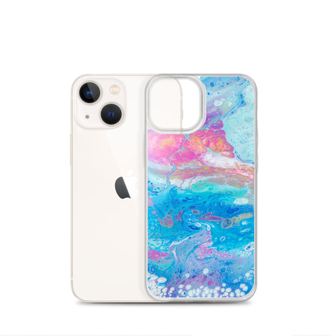 Abstract Galaxy iPhone Case