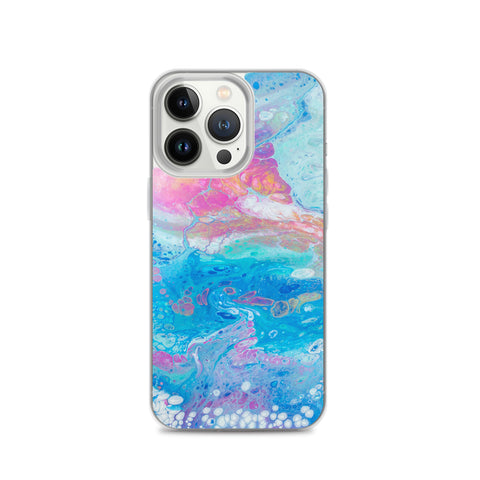 Abstract Galaxy iPhone Case