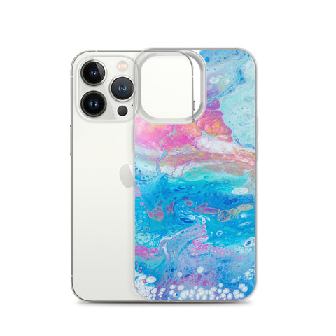 Abstract Galaxy iPhone Case
