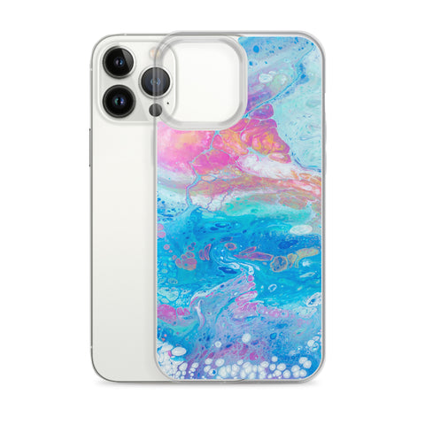Abstract Galaxy iPhone Case