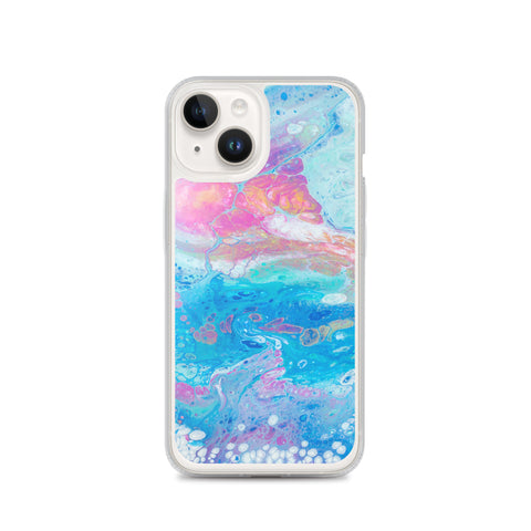 Abstract Galaxy iPhone Case