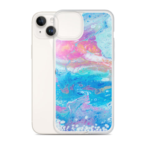 Abstract Galaxy iPhone Case
