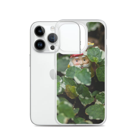 Peek-A-Boo Garden Gnome iPhone Case