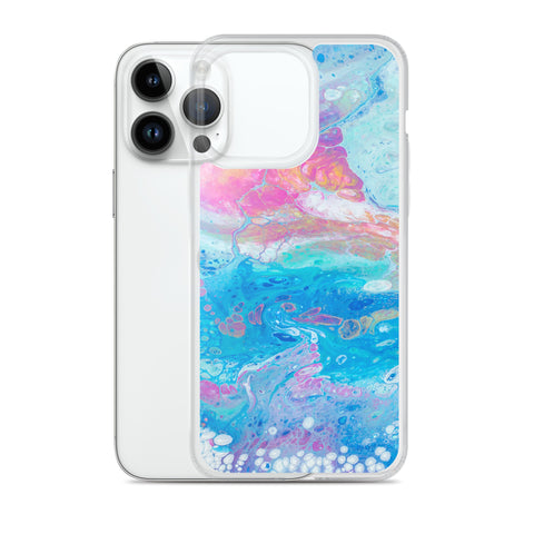 Abstract Galaxy iPhone Case
