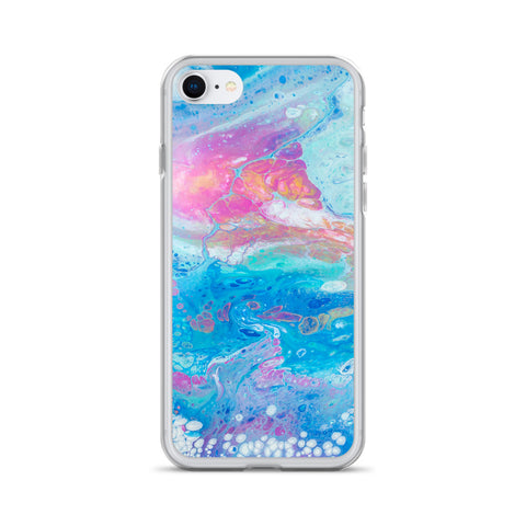 Abstract Galaxy iPhone Case