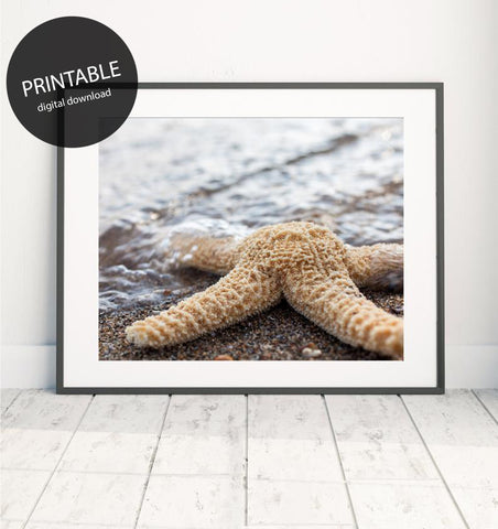 Printable Wall Art - Starfish Digital Print