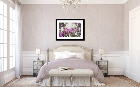 Lilac Heart Fine Art Print - april bern art & photography