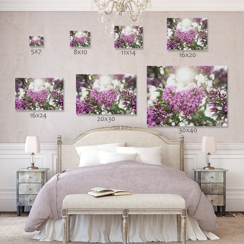 Lilac Heart Fine Art Print - april bern art & photography