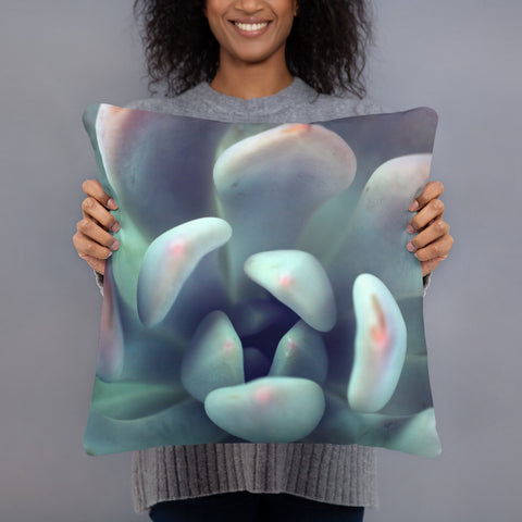 Succulent Throw Pillow - april bern photography