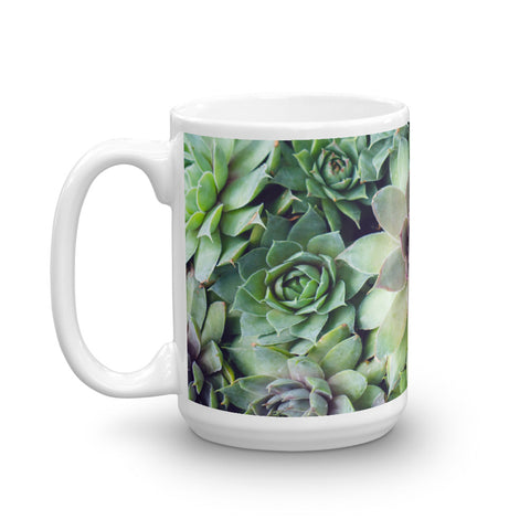 Succulent Garden Coffee Mug - april bern photography