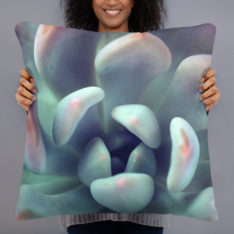Succulent Throw Pillow - april bern photography