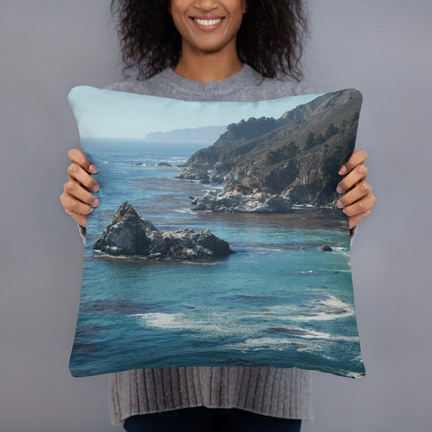 Big Sur Throw Pillow
