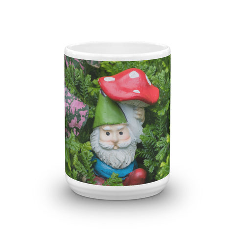 Garden Gnome Coffee Mug - april bern photography