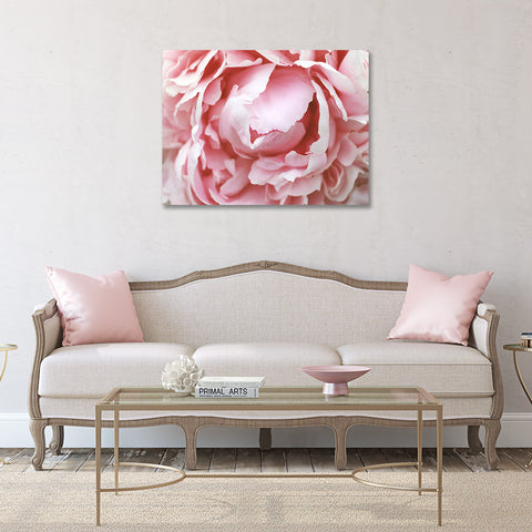 Peony Gallery Wrap Canvas - Ready to Hand Floral Canvas Art - april bern art & photography