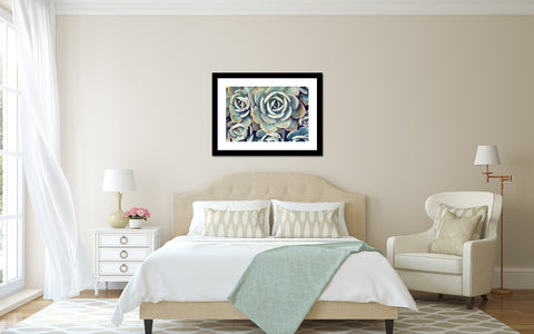 Succulent Photograph, Succulent Wall Decor - april bern art & photography