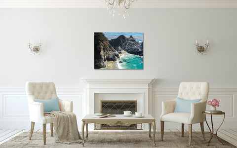 Ready to Hang Art - Big Sur Gallery Wrapped Canvas - april bern art & photography