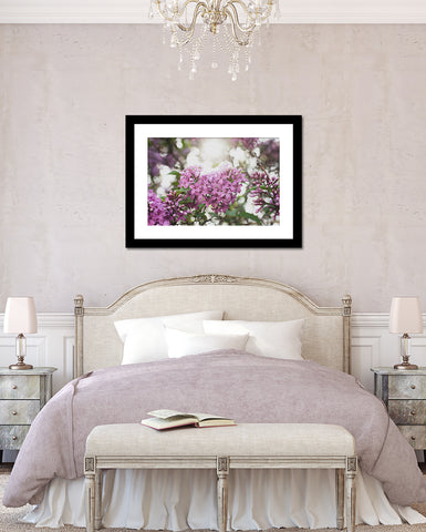 Lilac Heart Fine Art Print - april bern art & photography